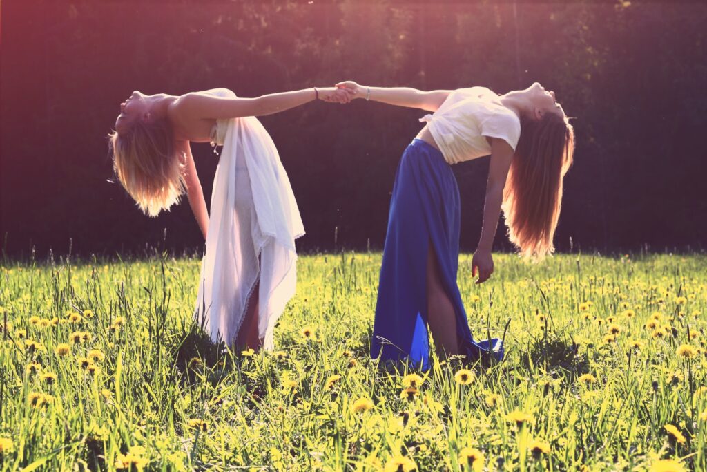 Photo by Julia Caesar on Unsplash
Two girls holding onto each other